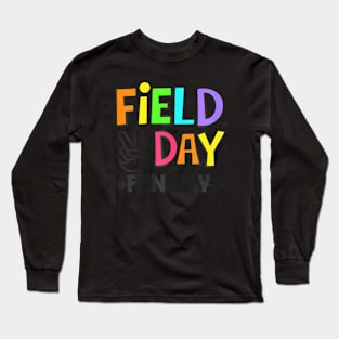 Fun Day  For Teacher Kids  2024 Long Sleeve T-Shirt